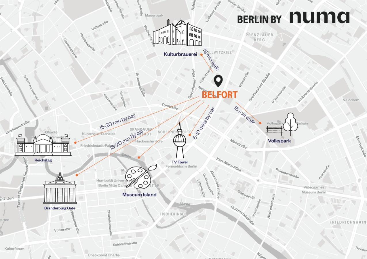 Numa Berlin Belfort Exterior photo